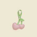 Pink Cherries Bag Charm