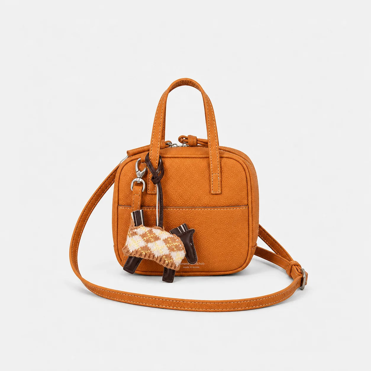 Vintage Square Crossbody Bag