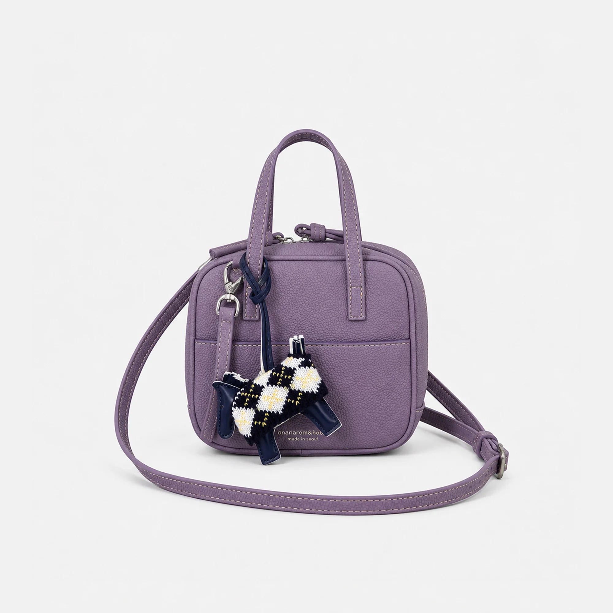 Vintage Square Crossbody Bag
