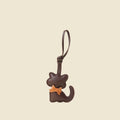 Cat with Bow Bag Charm