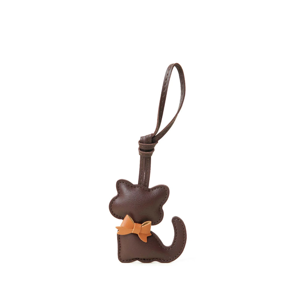 Cat with Bow Bag Charm