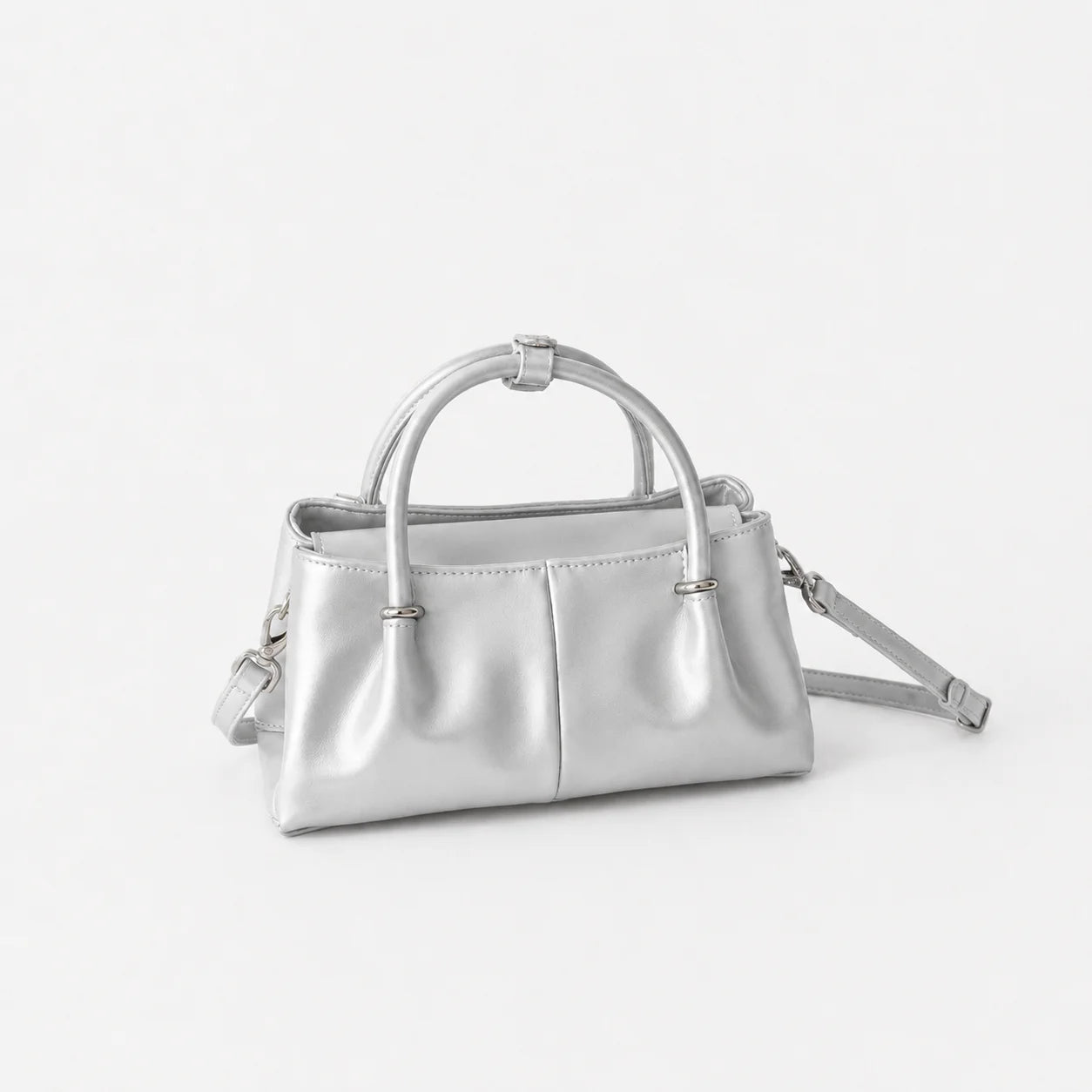 Soft Leather Top Handle Bag