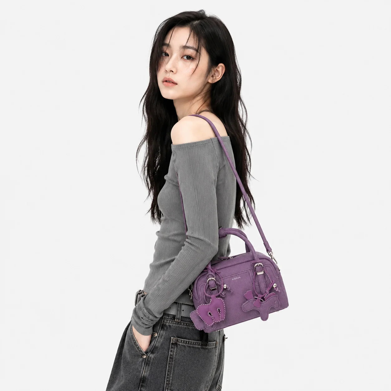 Structured Mini Bowling Bag