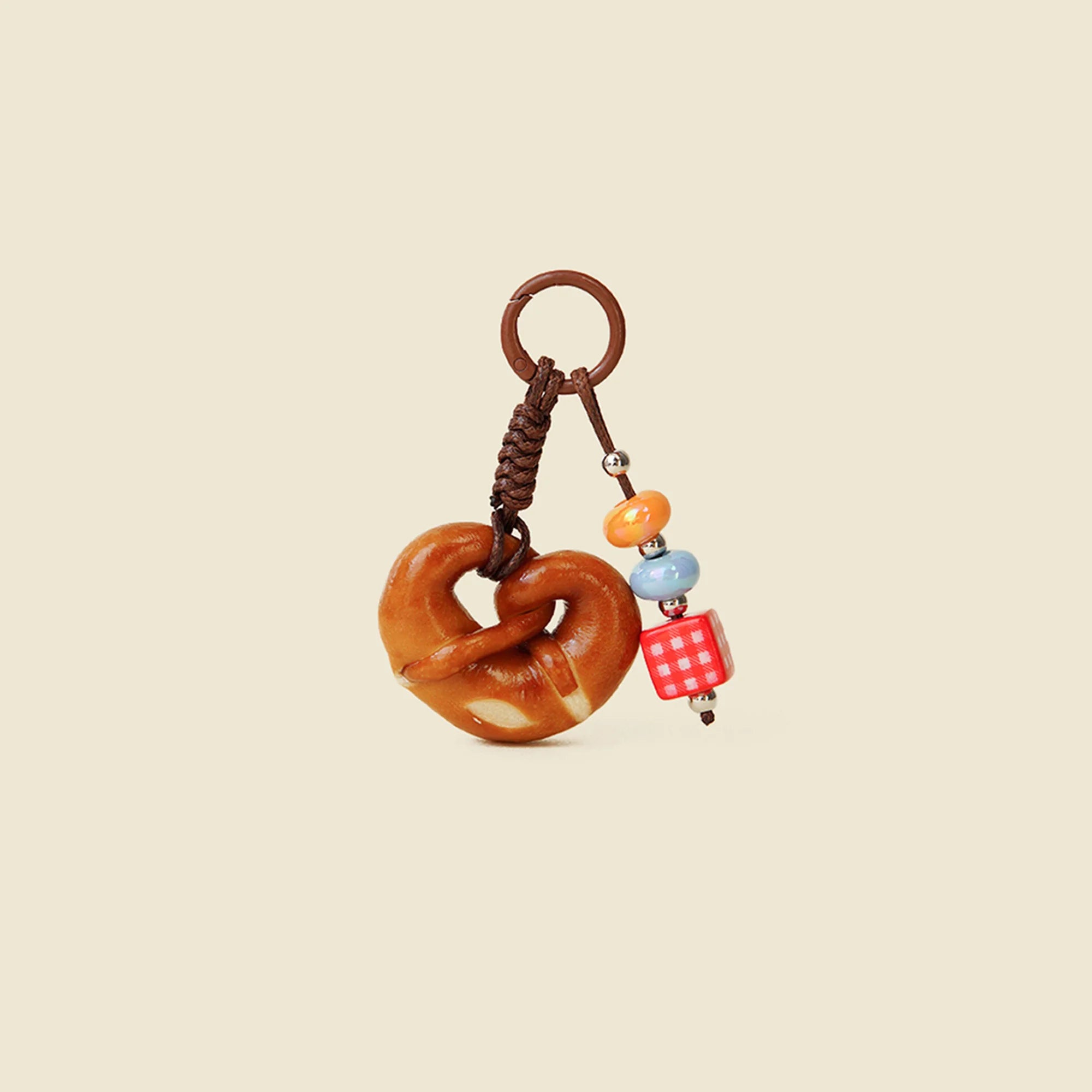 Pretzel Bag Charm